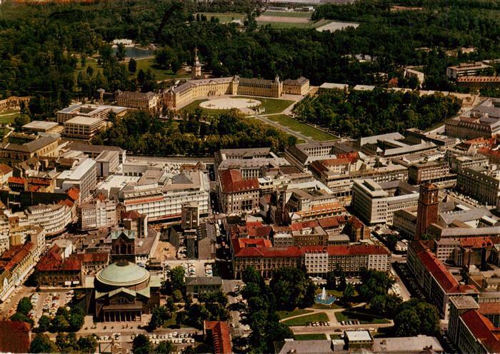 Karlsruhe Baden Fliegeraufnahme