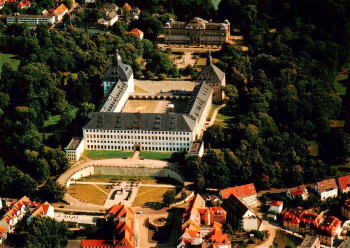 Gotha  Thueringen Schloss Friedenstein Fliegeraufnahme