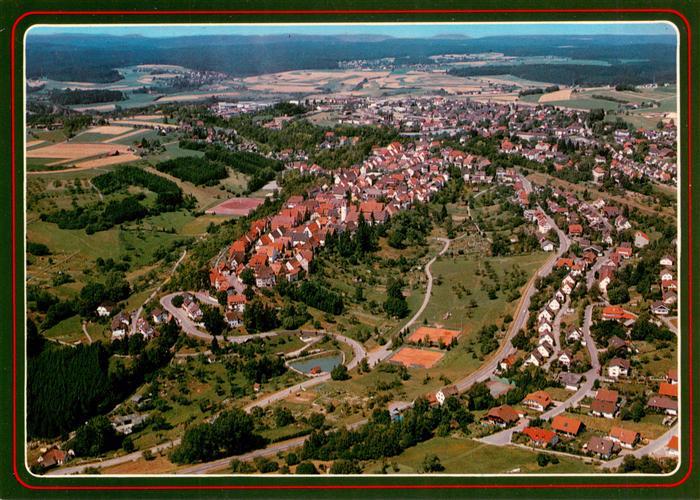 Dornstetten Wuerttemberg Fliegeraufnahme