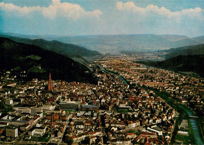 Freiburg Breisgau Fliegeraufnahme