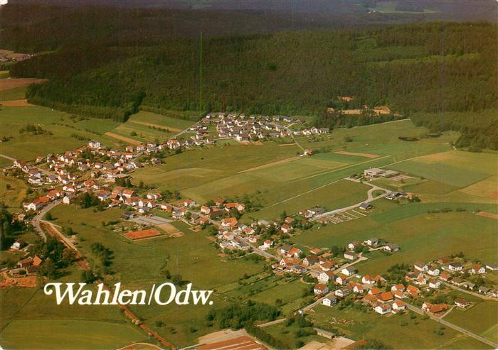Wahlen Odenwald Fliegeraufnahme