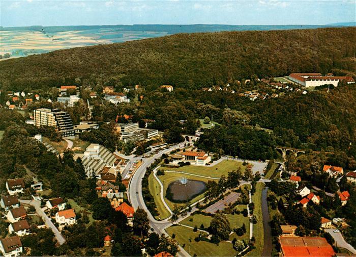 Bad Gandersheim Fliegeraufnahme mit Kurzentrum