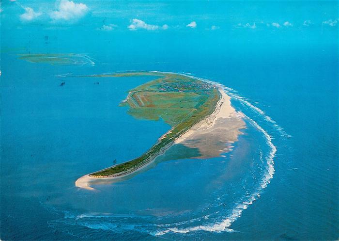 Wangerooge Wangeroog Nordseebad Fliegeraufnahme