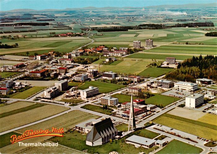 Bad Fuessing Thermalheilbad Fliegeraufnahme