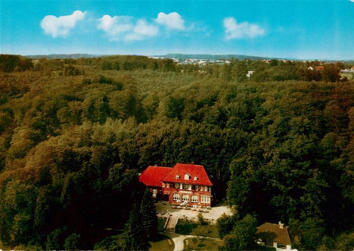 Schleswig Schlei Erfde Waldhotel am Schloss Gottorf Fliegeraufnahme