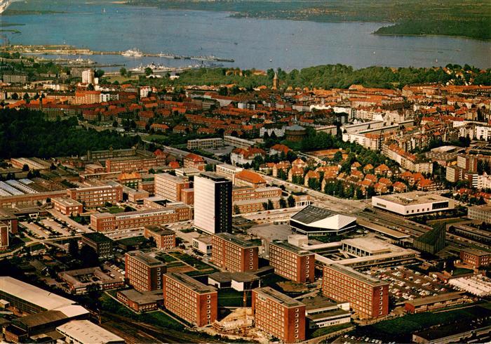 KIEL  CITY Christian Albrecht Universitaet Fliegeraufnahme