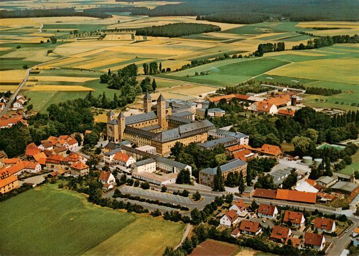 Muensterschwarzach Benediktiner Abtei Fliegeraufnahme