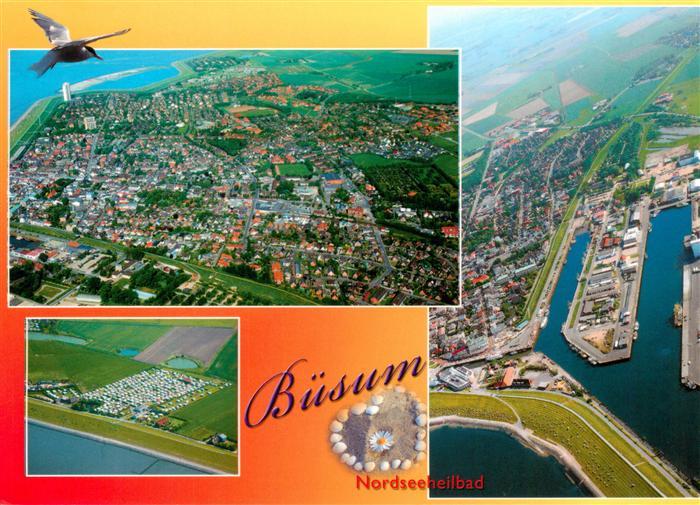 Buesum Nordseebad Fliegeraufnahmen