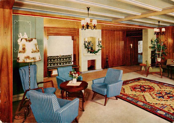 Bad Wiessee Kurhotel Lederer Gesellschaftsraum