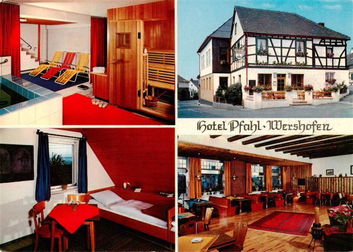 Wershofen Hotel Pfahl Fremdenzimmer Sauna Restaurant