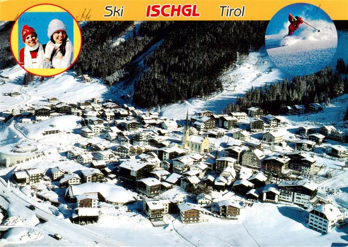 Ischgl Wintersportort in den Alpen