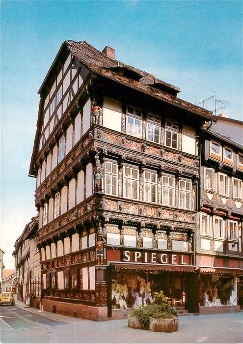 Einbeck Niedersachsen Renaissance-Haus 17. Jhdt. Historisches Gebaeude