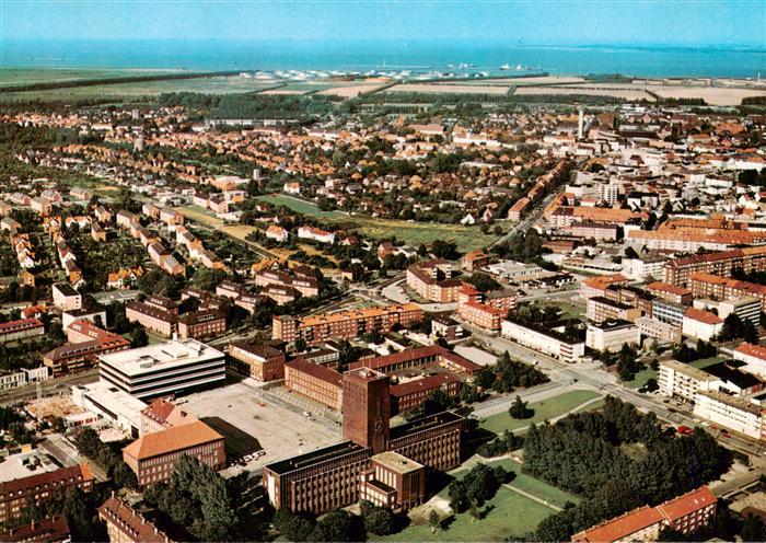 Wilhelmshaven  CITY Fliegeraufnahme