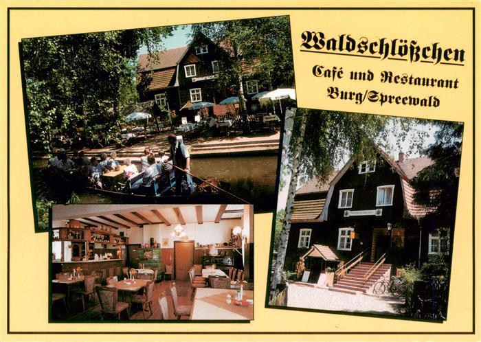 Burg Spreewald Waldschloesschen Cafe und Restaurant