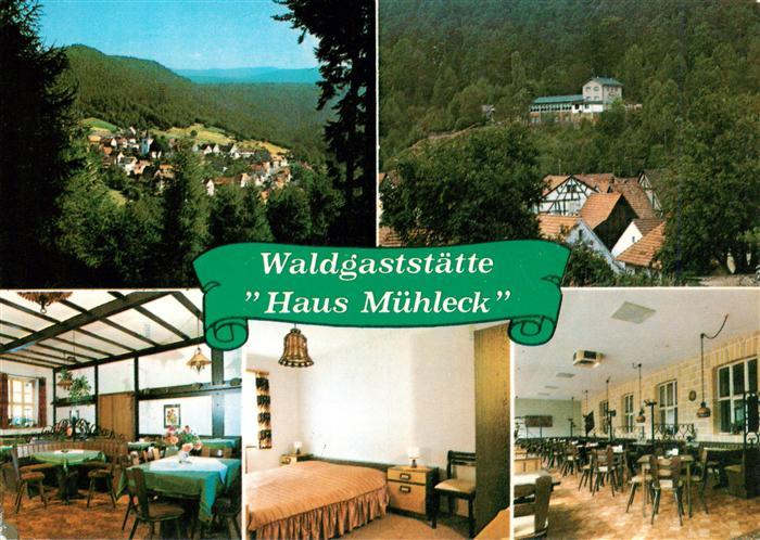 Iggelbach Gaststaette Haus Muehleck Gastraeume Zimmer Panorama