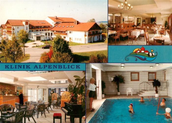 Bad Griesbach Rottal Klinik Alpenblick Gastraeume Bewegungsbad