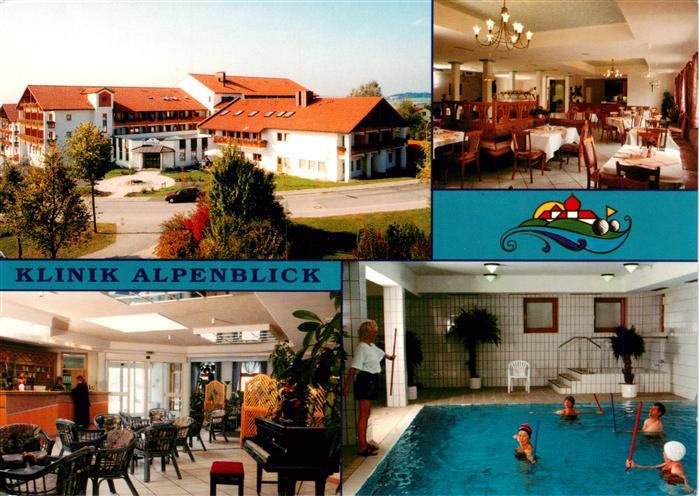 Bad Griesbach Rottal Sanitas Klinik Alpenblick Gastraeume Bewegungsbad