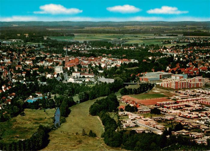 Uelzen Lueneburger Heide Fliegeraufnahme