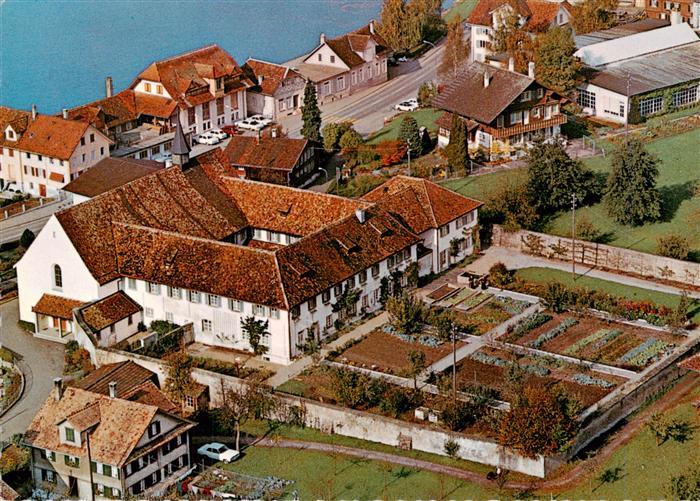 Arth  SZ Kapuzinerkloster Arth Fliegeraufnahme