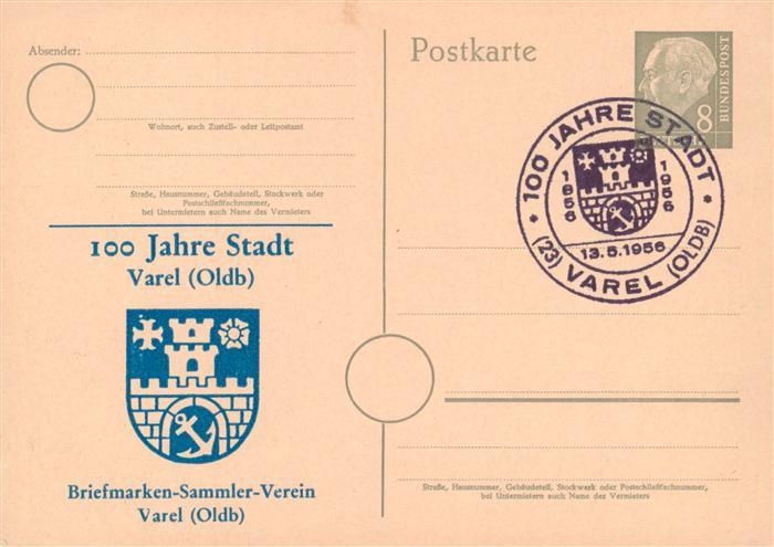 Varel Jadebusen Briefmarken Sammler Verein Varel