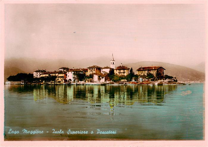 Isola Superiore Lago Maggiore Stresa IT e Pescatori