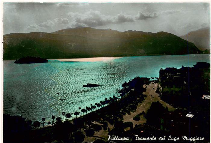 Pallanza Piemonte IT Tramonto sul Lago Maggiore