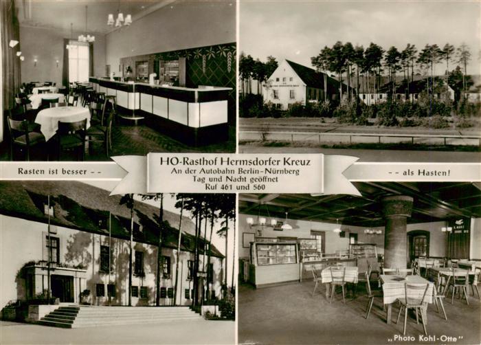 Hermsdorfer Kreuz Autobahn Schleifreisen HO Rasthof Hermsdorfer Kreuz Gastraeume