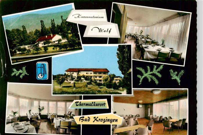 Bad Krozingen Kursanatorium Wolf Gastraeume Panorama