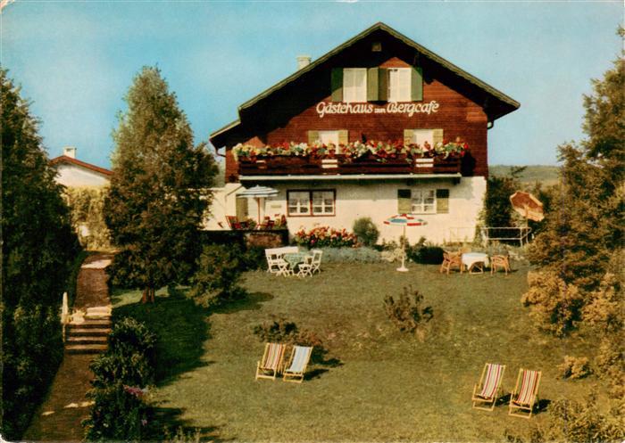 Nesselwang Allgaeu Bayern Gaestehaus Bergcafe Hotel