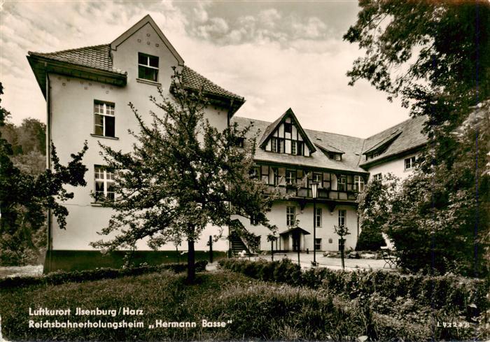 Ilsenburg Harz Reichsbahnerholungsheim Hermann Basse