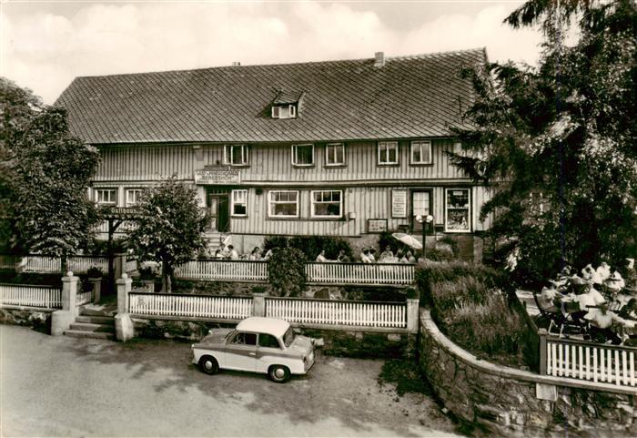 Trautenstein Harz Konsum Gaststaette Bergeshoeh
