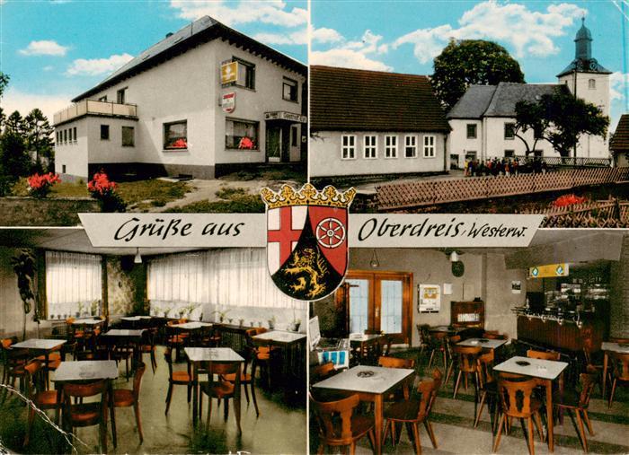 Oberdreisbach Weitefeld Gastwirtschaft Wilhelm Eyl Gastraeume Kirche