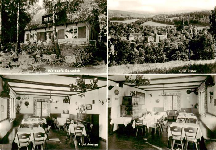 Bad Elster Waldcafe Baerenloh Panorama Gastzimmer