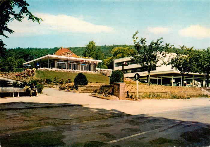 Bad Eilsen Cafe an der Promenade und Ladenstrasse