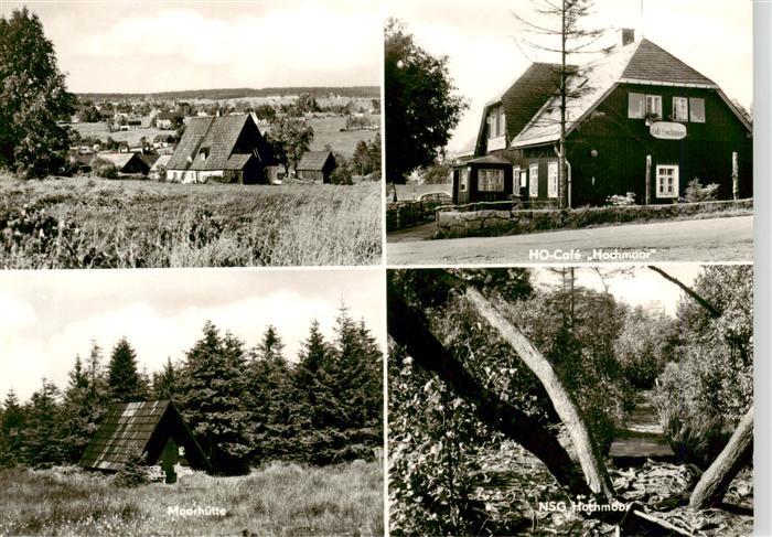 Zinnwald-Georgenfeld Erzgebirge Sachsen Panorama HO Cafe Hochmoor Moorhuette NSG