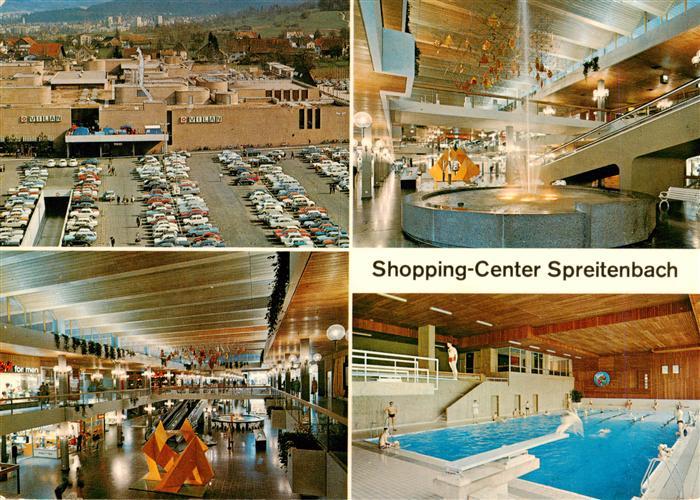 Spreitenbach AG Shopping Center Teilansichten Hallenbad