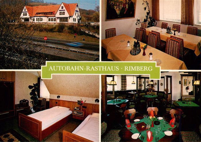 Rimberg Bad Hersfeld Autobahn Rasthaus Rimberg Gastraeume Zimmer