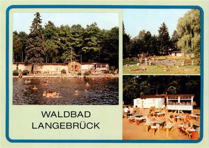 Langebrueck Dresden Waldbad Liegewiese