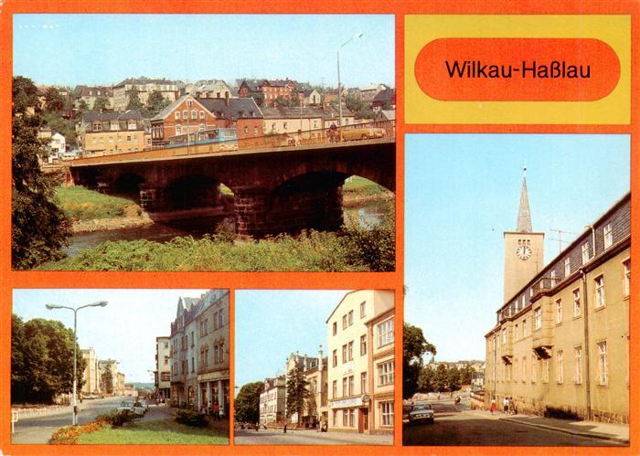 Wilkau-Hasslau Teilansichten Kirchberger Strasse Rathaus