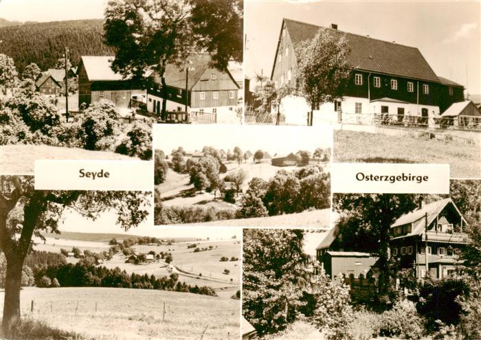 Seyde Hermsdorf Osterzgebirge Teilansichten