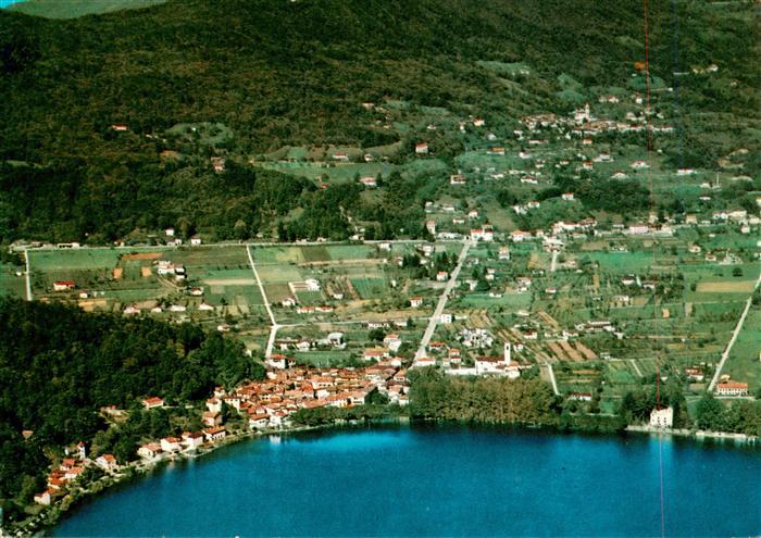 Caslano TI Fliegeraufnahme