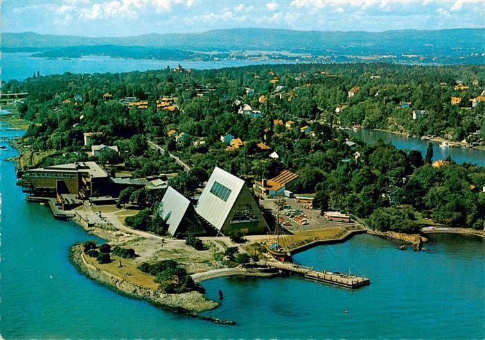 Oslo  Norge Fram Museum Fliegeraufnahme