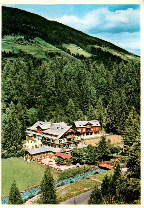 Innichen Suedtirol Park Hotel Sonnenparadies Fliegeraufnahme
