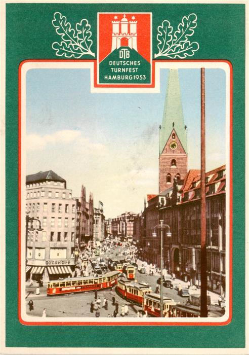 HAMBURG  CITY DTB Deutsches Turnfest Strassenpartie