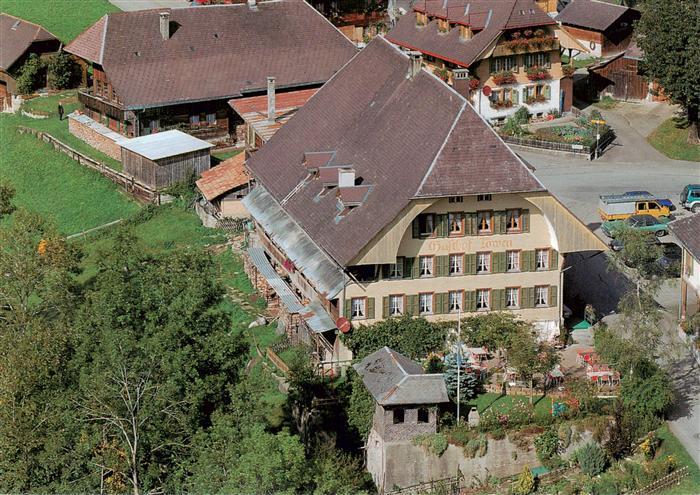 Trub Gasthof Loewen Fliegeraufnahme