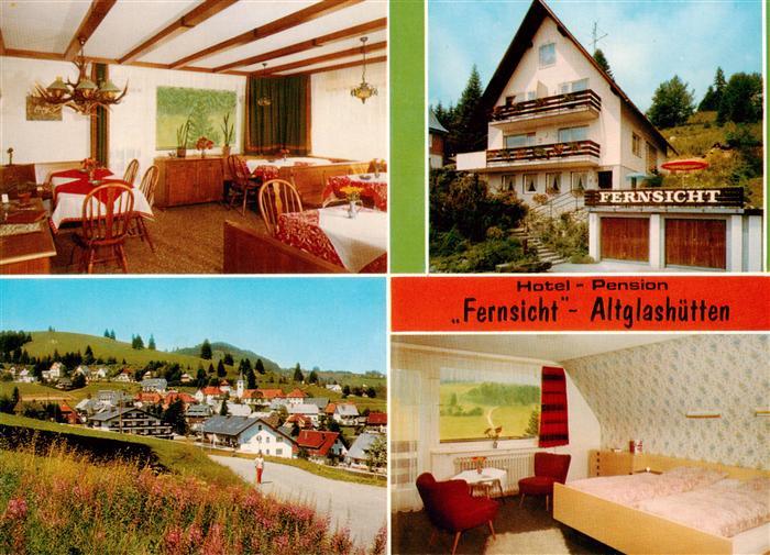 Altglashuetten Feldberg Schwarzwald Hotel Pension Fernsicht Gaststube Zimmer Pa