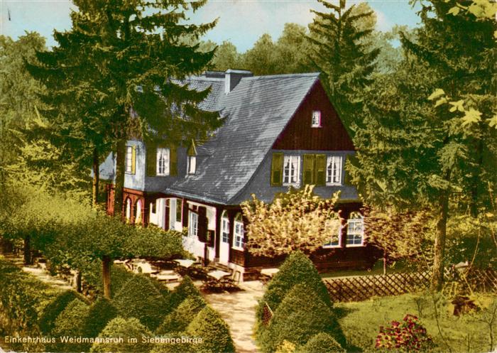 Koenigswinter Rhein Einkehrhaus Weidmannsruh