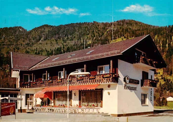 GARMISCH-PARTENKIRCHEN Bayern Hotel Alpenhof Oberau Cafe Restaurant