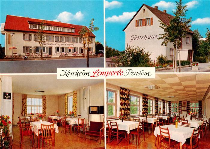 Bad Rappenau Kurheim Pension Lemperle Gastraum Gaestehaus