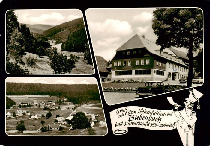 Bubenbach Hotel Gasthof Landschaftspanorama Schwarzwald